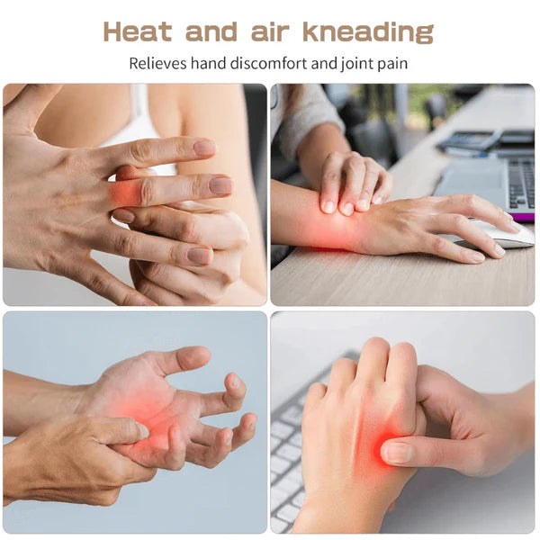 3D Hand Massager with Heat and Compression