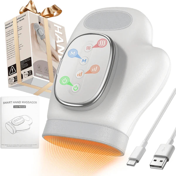 3D Hand Massager with Heat and Compression