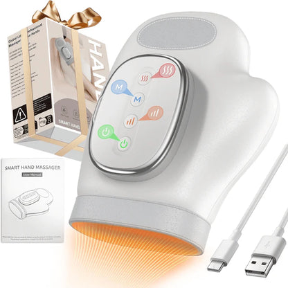 3D Hand Massager with Heat and Compression